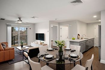 High efficiency, modern fixtures and finishes*